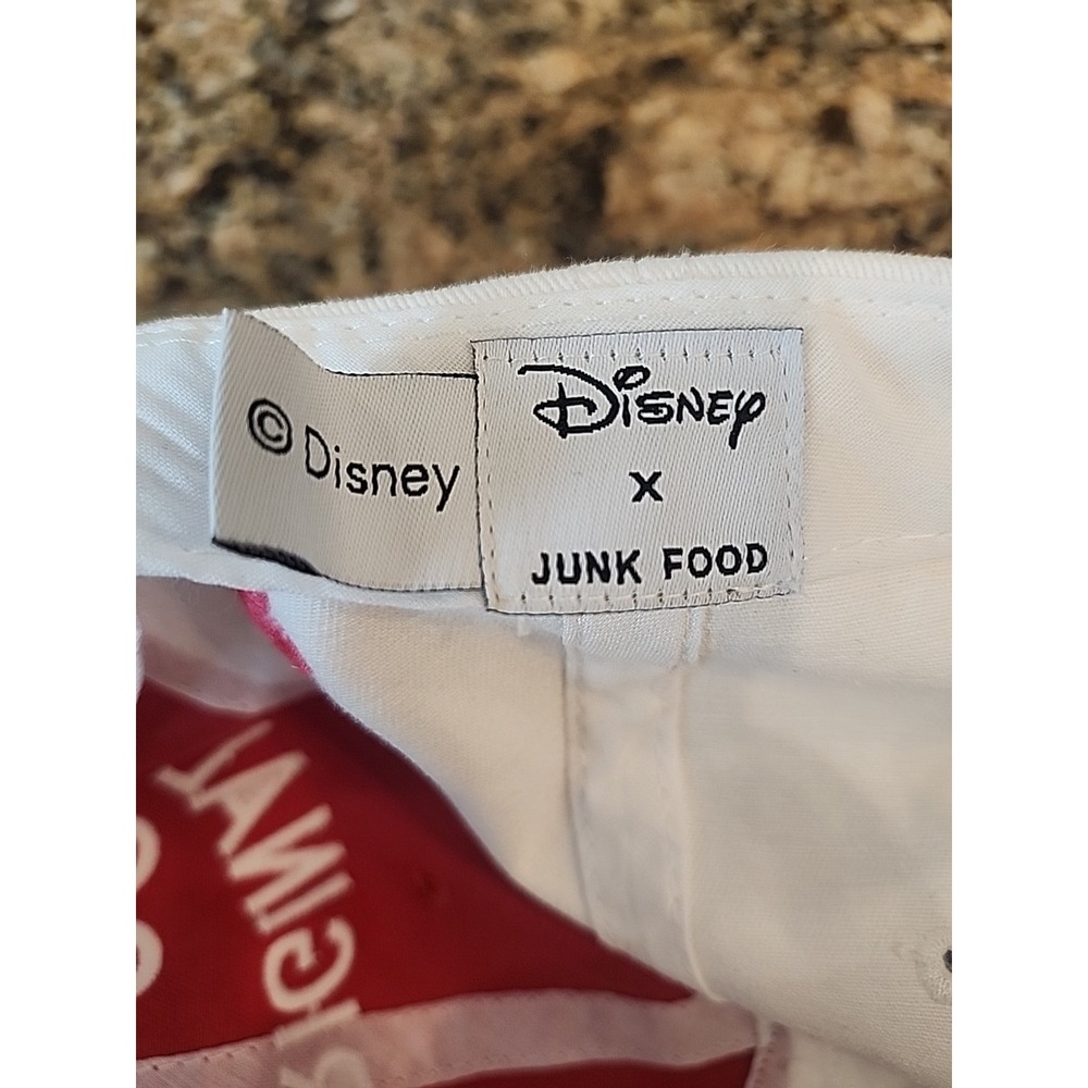 Disney X Junk Food "The Original MM 28" Mickey Mouse Women's Hat Pink EUC - Picture 6 of 6